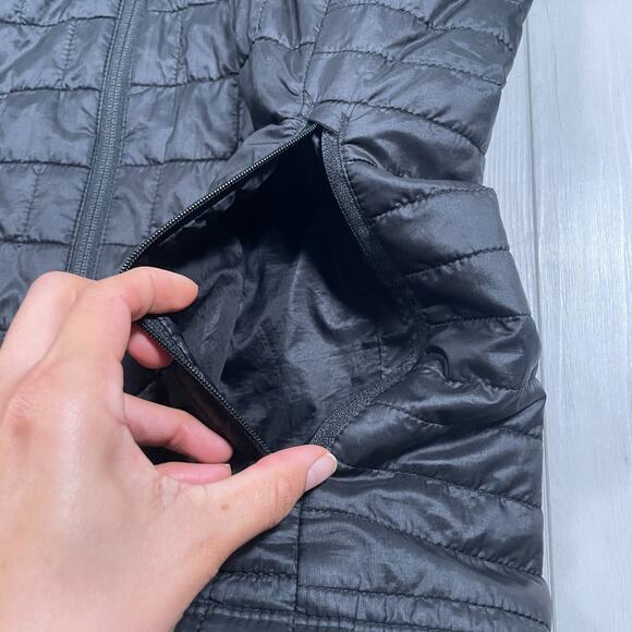 Women’s Patagonia Nano Puff Hoody Full Zip Insulated Puffer Jacket Black Size XS - Picture 5 of 14